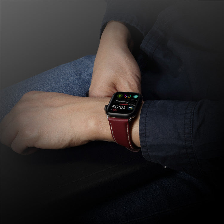 Genuine Cowhide Leather Apple iWatch Band