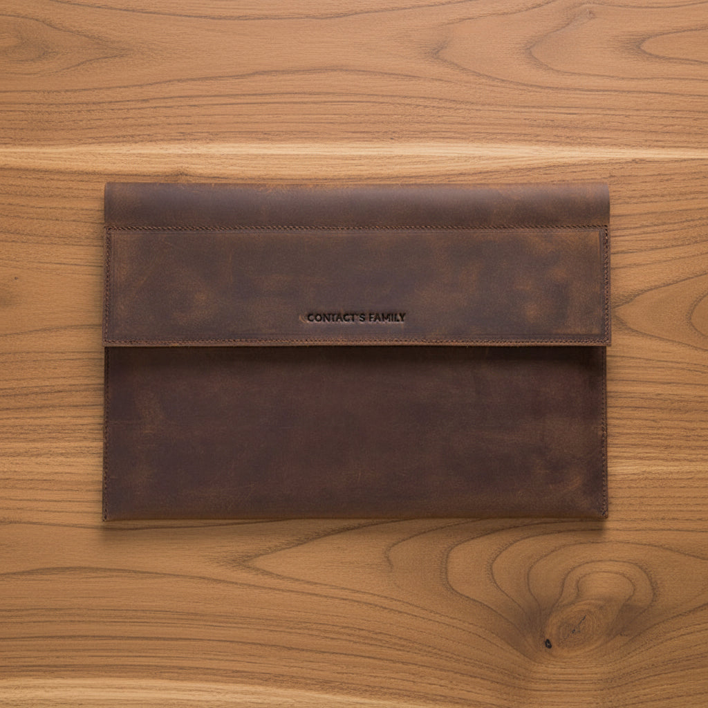 Leather Folio Case with Magnetic Closure for 12.9-inch iPad Pro