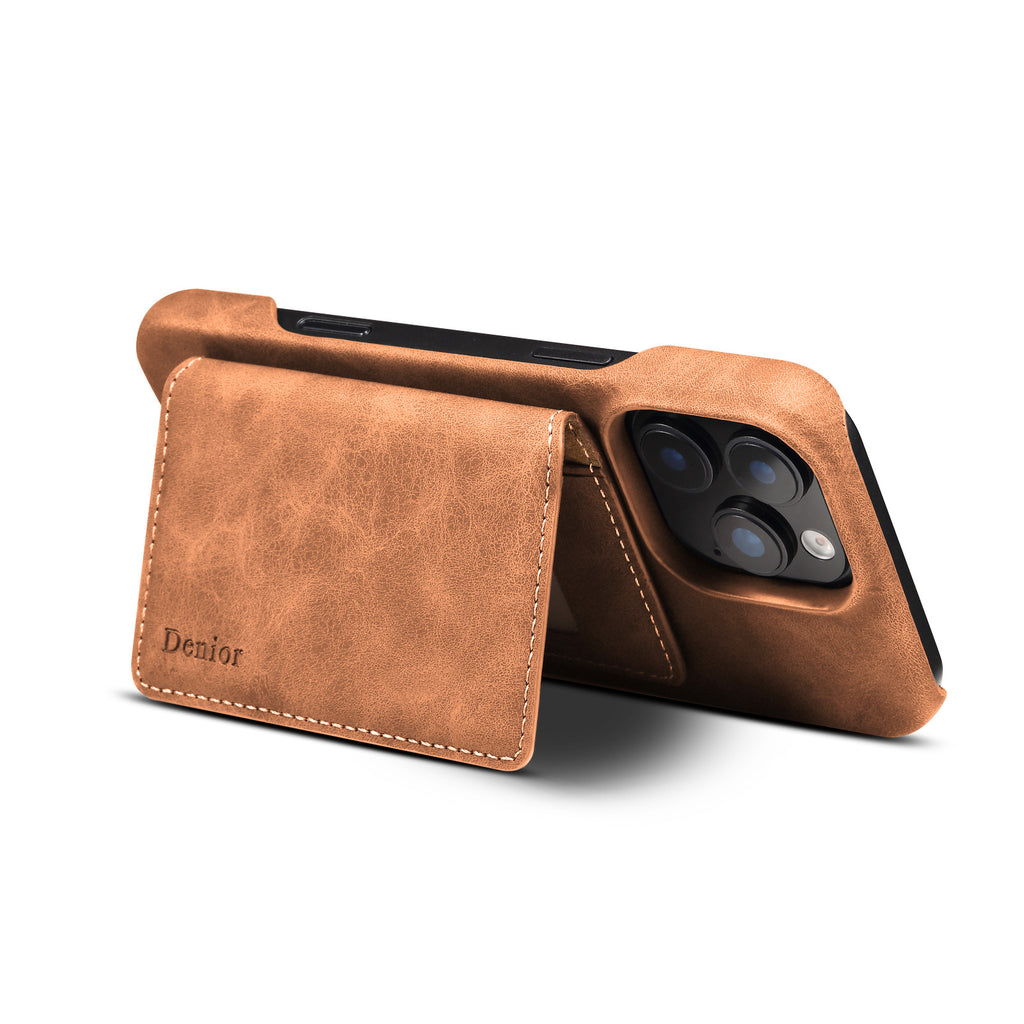 MagSafe-Compatible Case with Stand & Detachable Card Holder for iPhone 16 Pro / 17 Series
