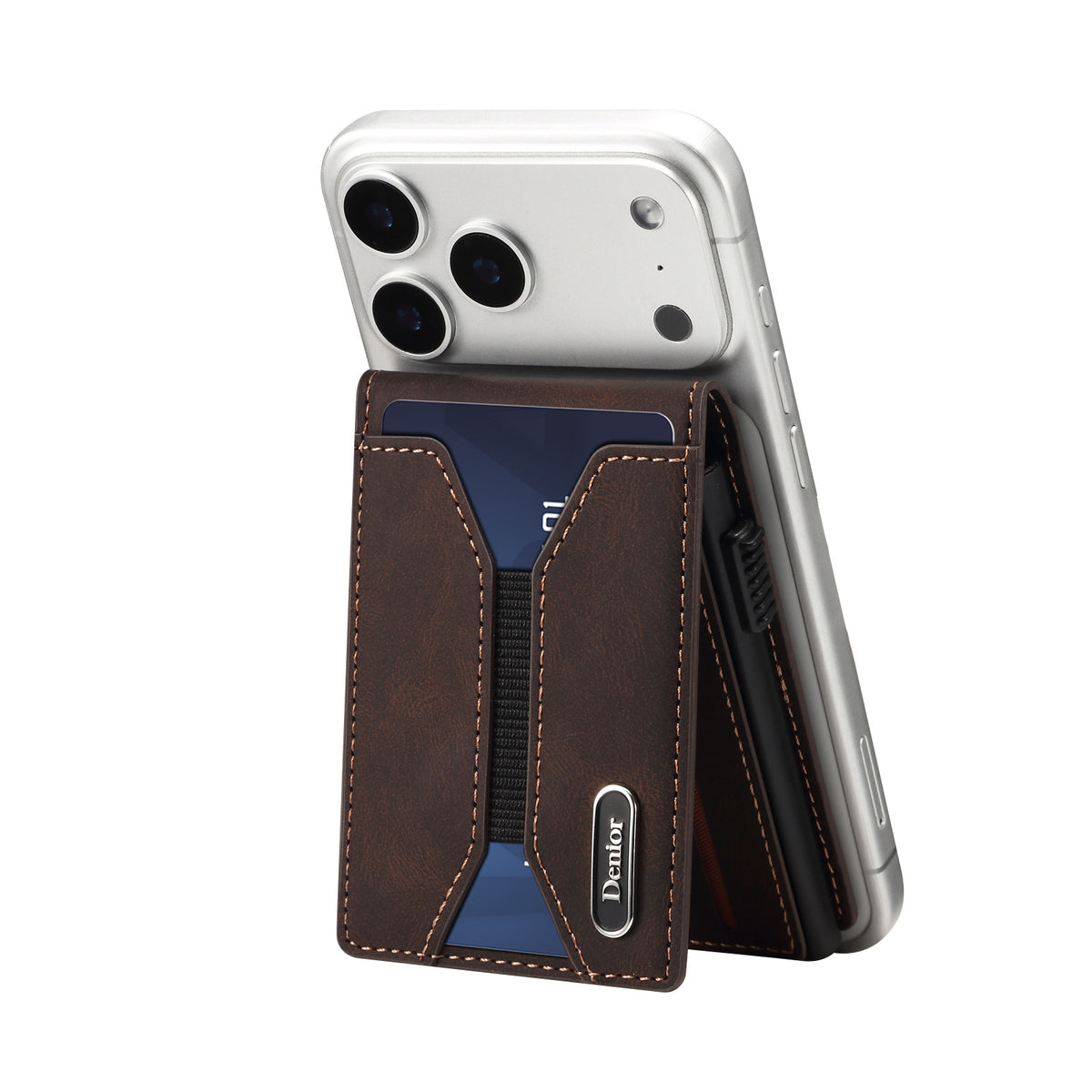 PU Leather MagSafe Wallet Case with Large Card Storage