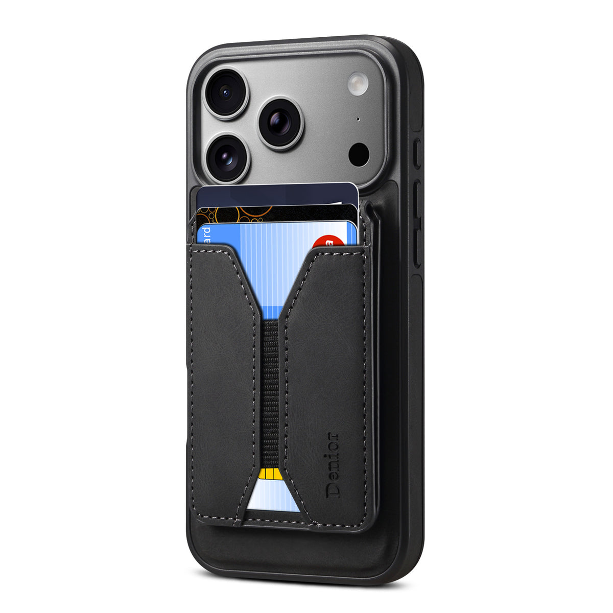 MagSafe-Compatible Card Holder Case for iPhone 12–17 Series