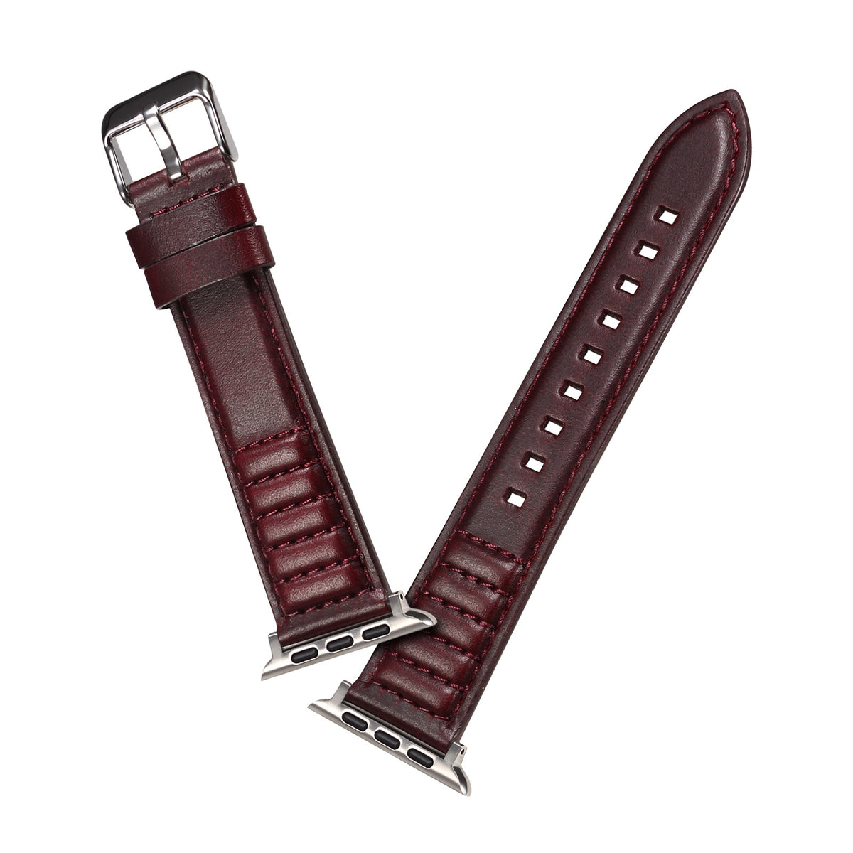 Genuine Cowhide Leather Apple Watch Band H01