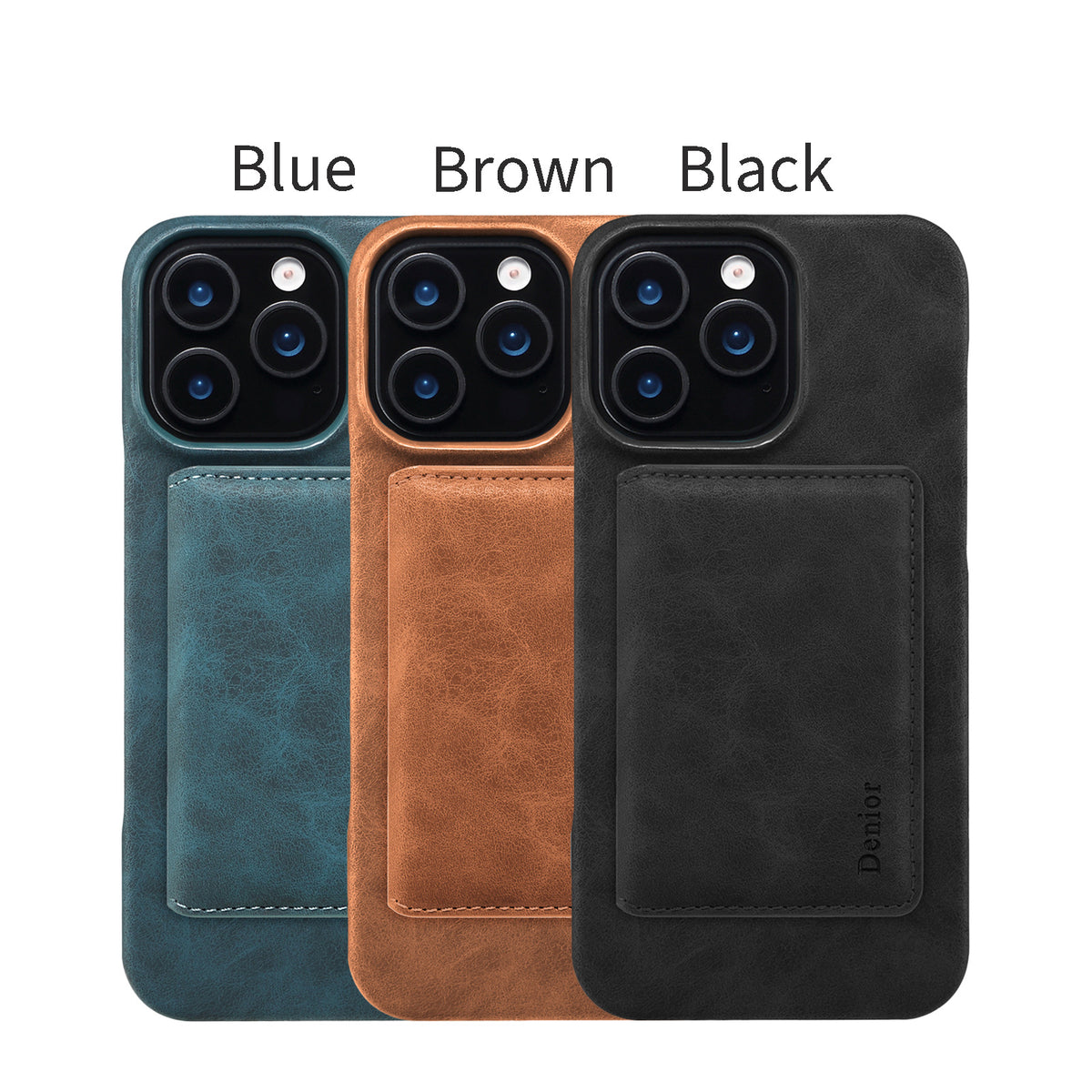 MagSafe-Compatible Case with Stand & Detachable Card Holder for iPhone 16 Pro / 17 Series