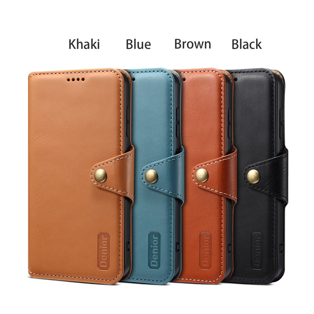 Retro PU Leather Flip Wallet Case for Samsung Galaxy S23/S24/S25/S26 & A Series