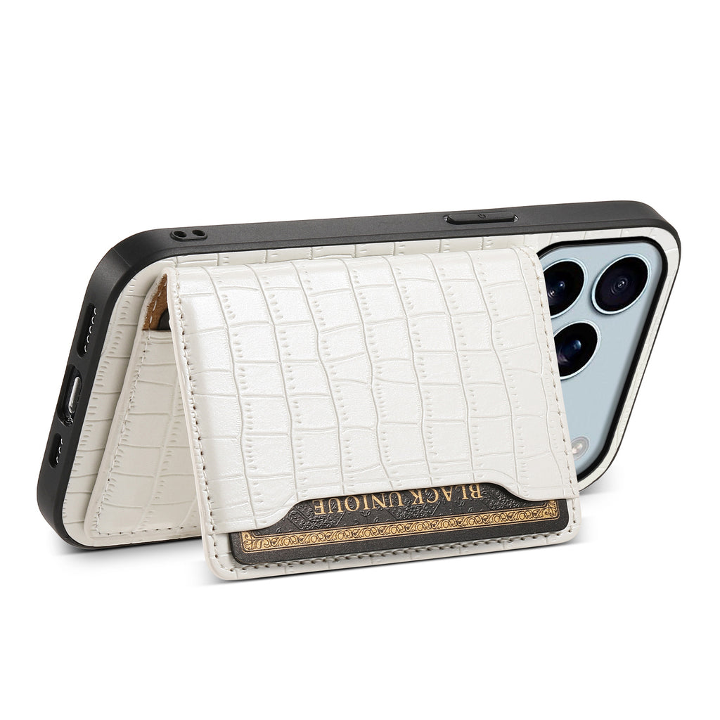 Protective iPhone Case with Card Holder for iPhone 12–18 Series