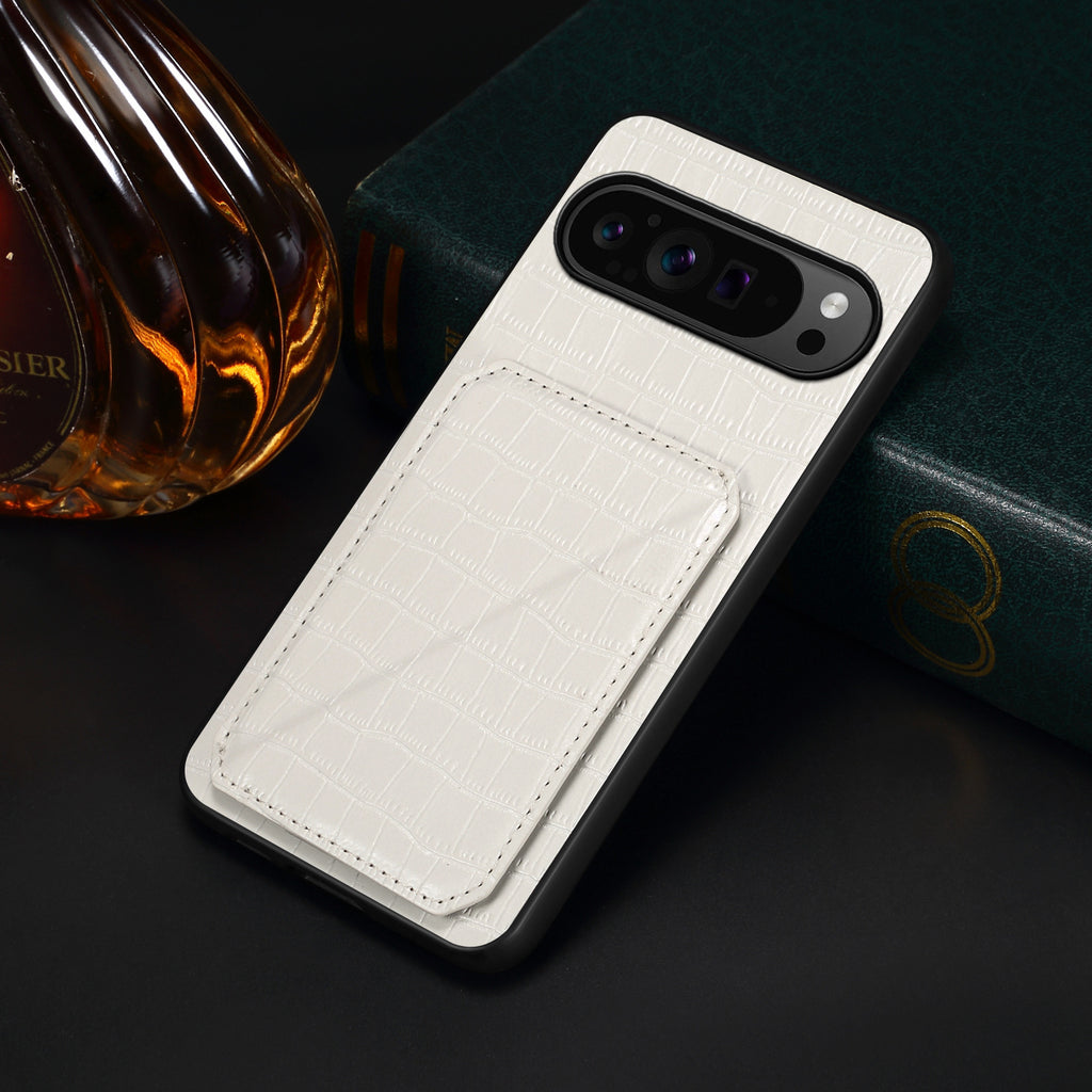 PU Leather Card Holder Stand Case for Google Pixel Series 6-10 Pro