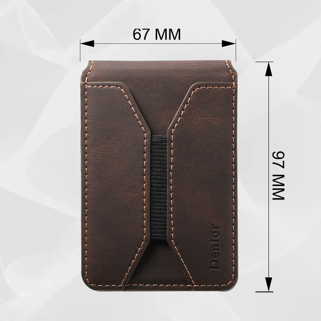 Multifunctional MagSafe-Compatible Wallet Stand for iPhone & Samsung