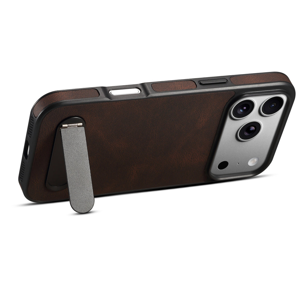 Soft-Touch MagSafe-Compatible Case with Stand for iPhone 17 Pro / 18 Pro Max
