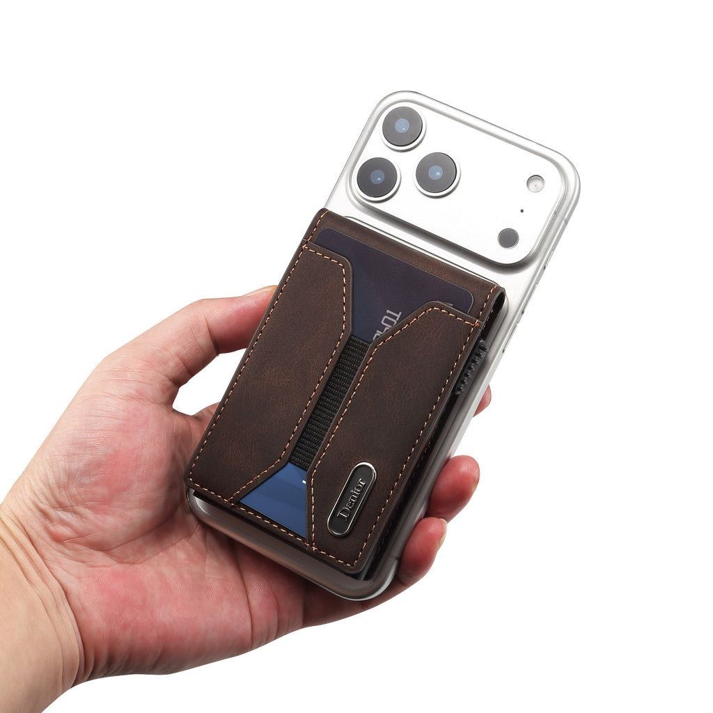 PU Leather MagSafe Wallet Case with Large Card Storage