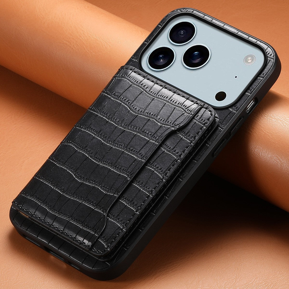 Protective iPhone Case with Card Holder for iPhone 12–18 Series