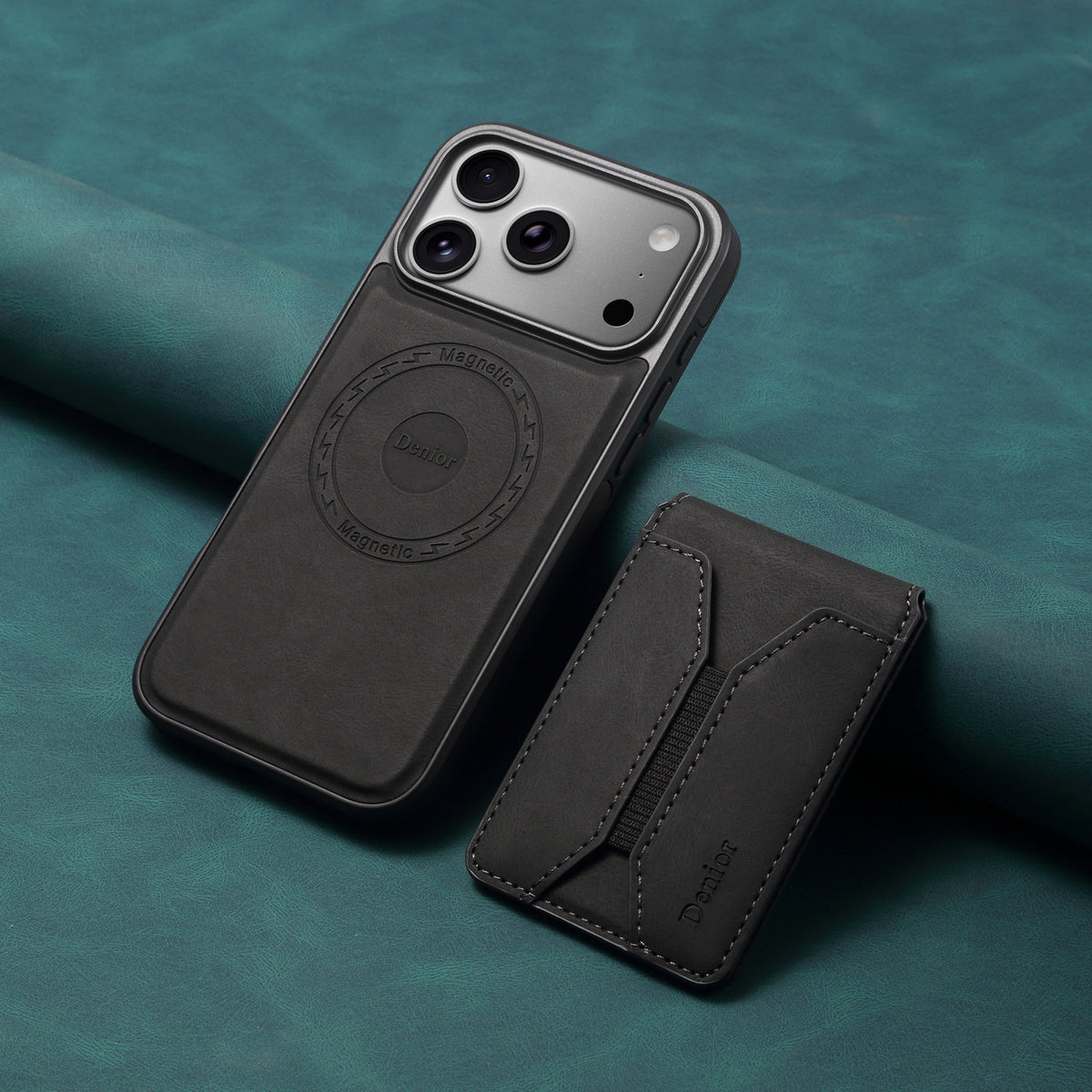 MagSafe-Compatible Card Holder Case for iPhone 12–17 Series