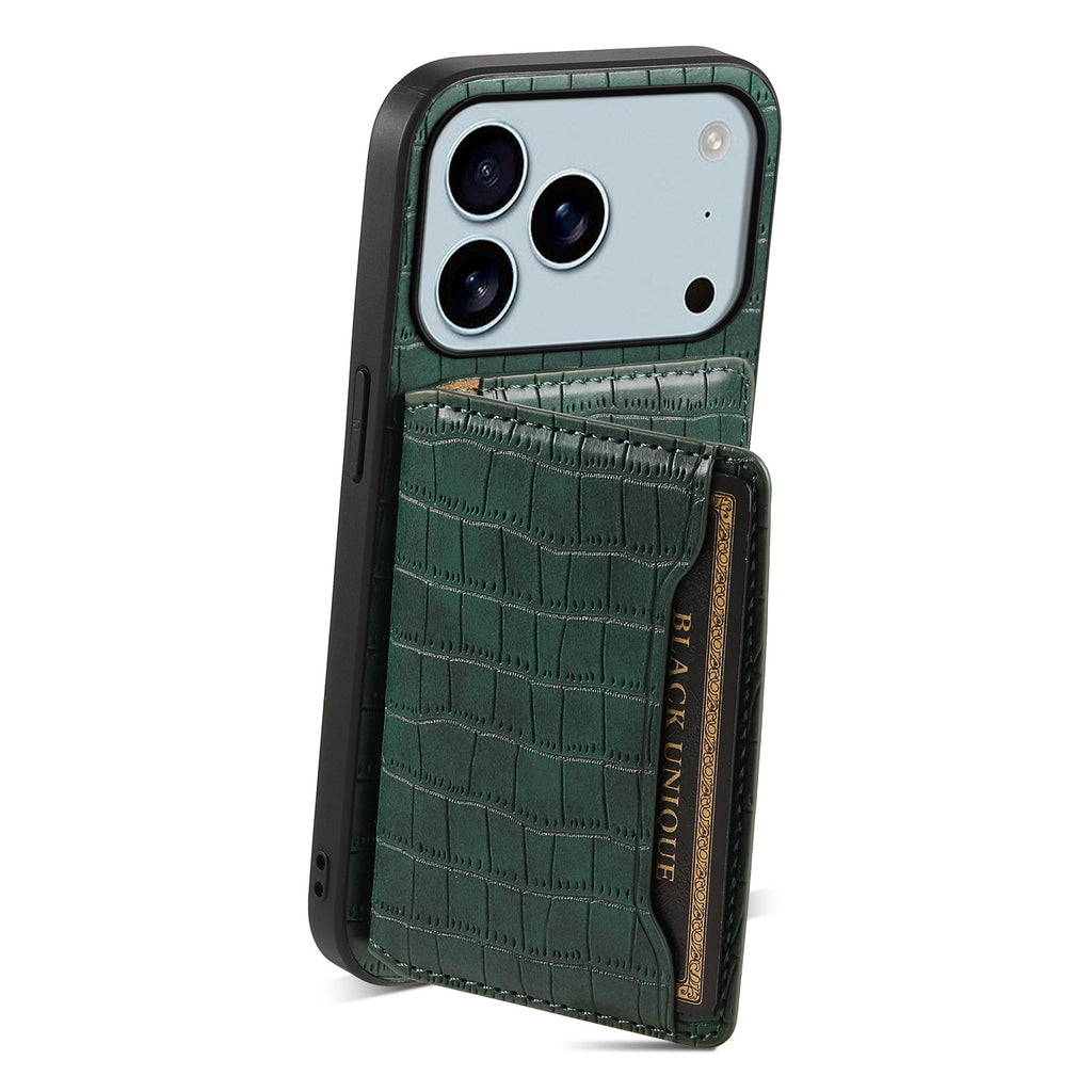 Protective iPhone Case with Card Holder for iPhone 12–18 Series
