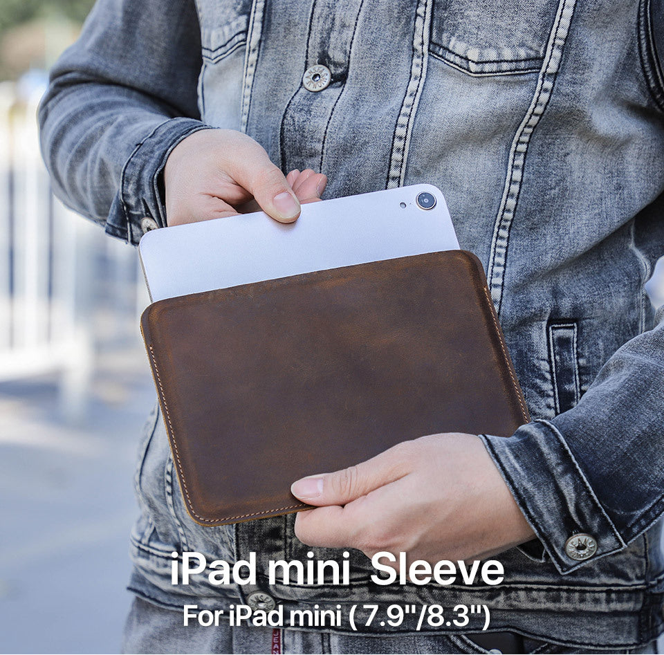Minimalist Leather Case for iPad mini 7.9-inch / 8.3-inch