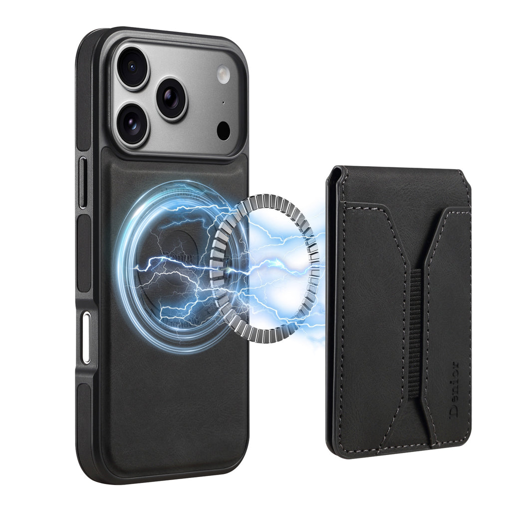 MagSafe-Compatible Card Holder Case for iPhone 12–17 Series