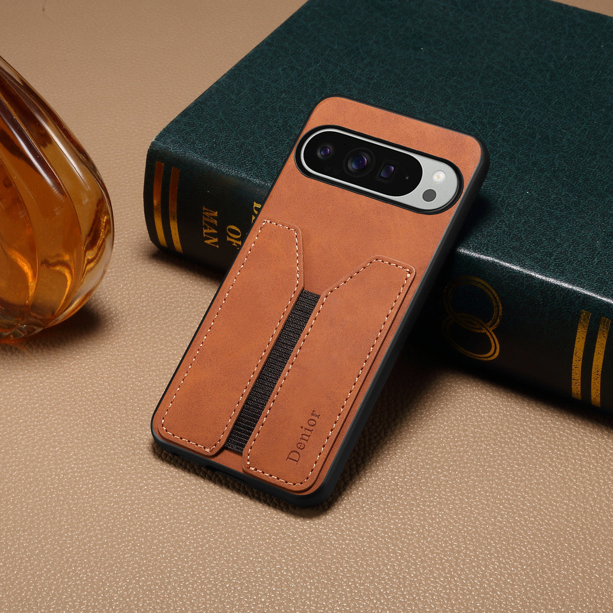 Business PU Leather Card Holder Case for Google Pixel 9–11 Series