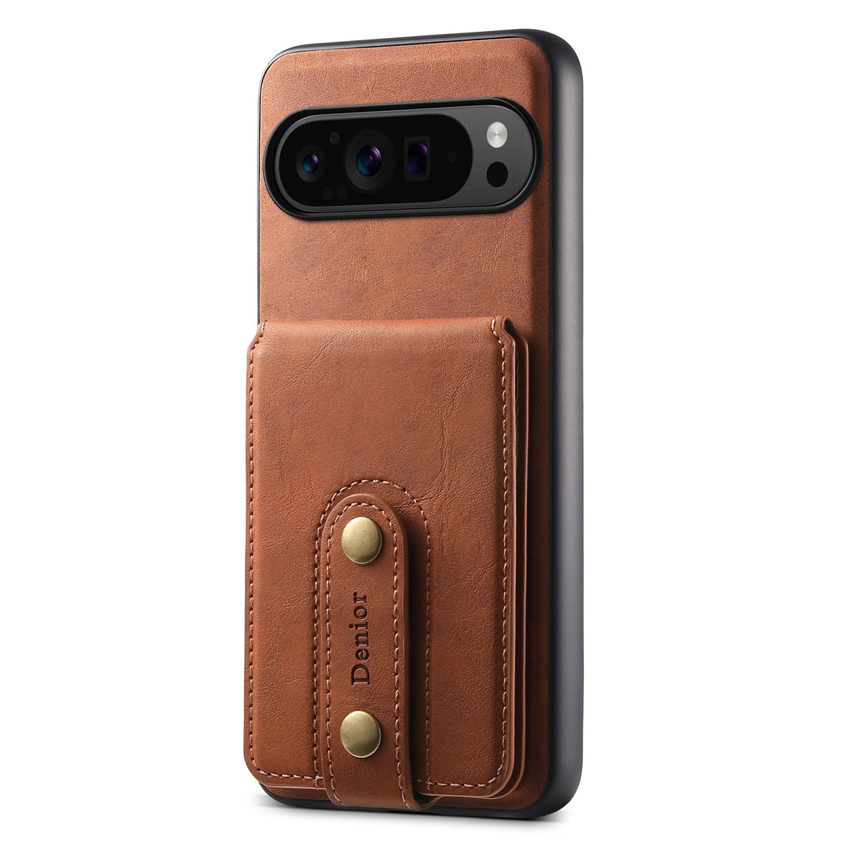 Retro Magnetic Card Holder Stand Case for Google Pixel 6-10 Pro Series