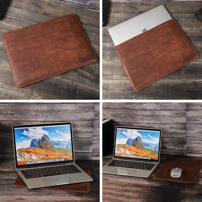 Minimalist Leather Sleeve for 13.6-inch MacBook Air