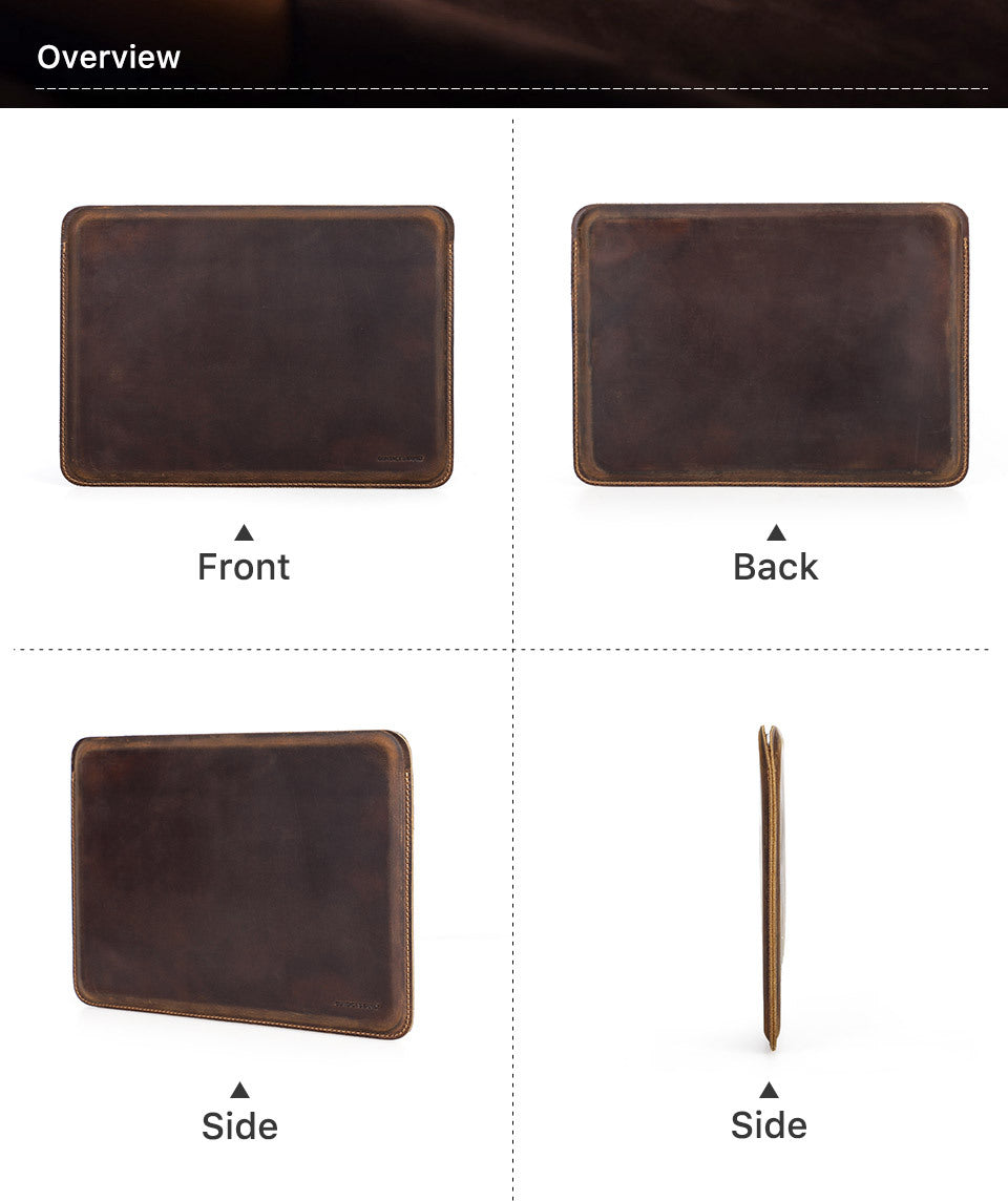 Horizontal Leather Sleeve for 10.5-inch / 11-inch iPad Pro
