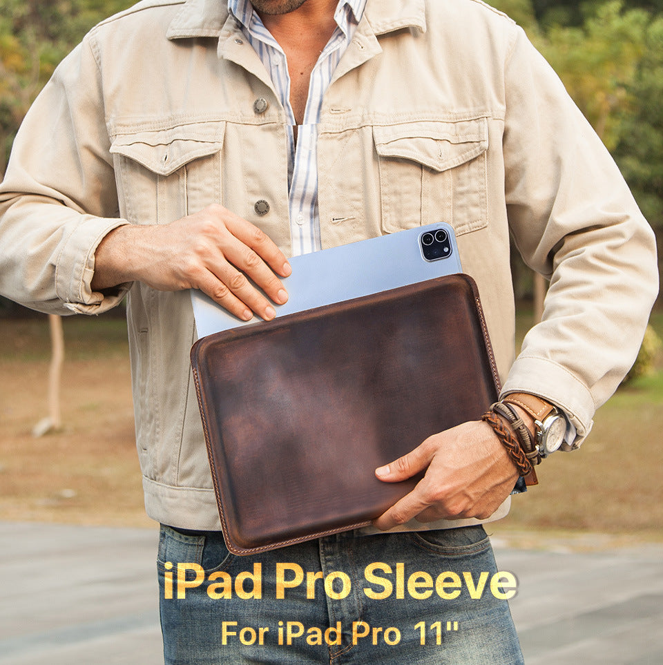 Horizontal Leather Sleeve for 10.5-inch / 11-inch iPad Pro