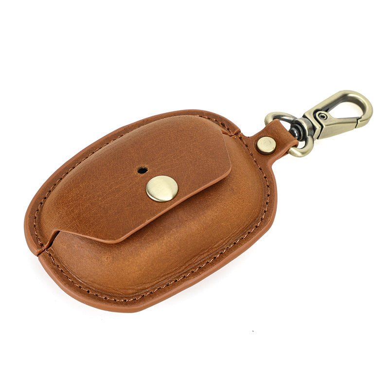 Premium Leather Protective Case with Hook for Sony WF-1000XM5