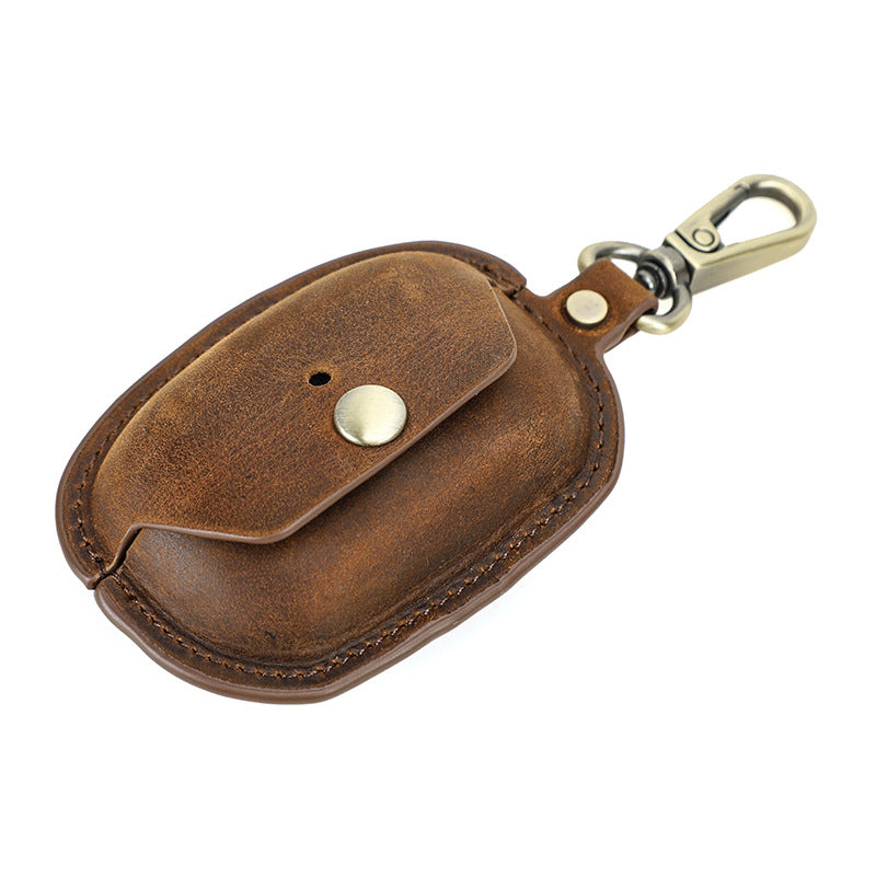 Premium Leather Protective Case with Hook for Sony WF-1000XM5