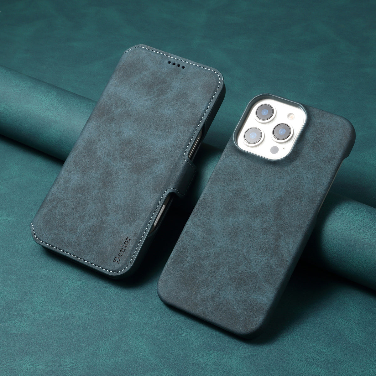 Detachable Magnetic Wallet Case for iPhone 13-16 Series