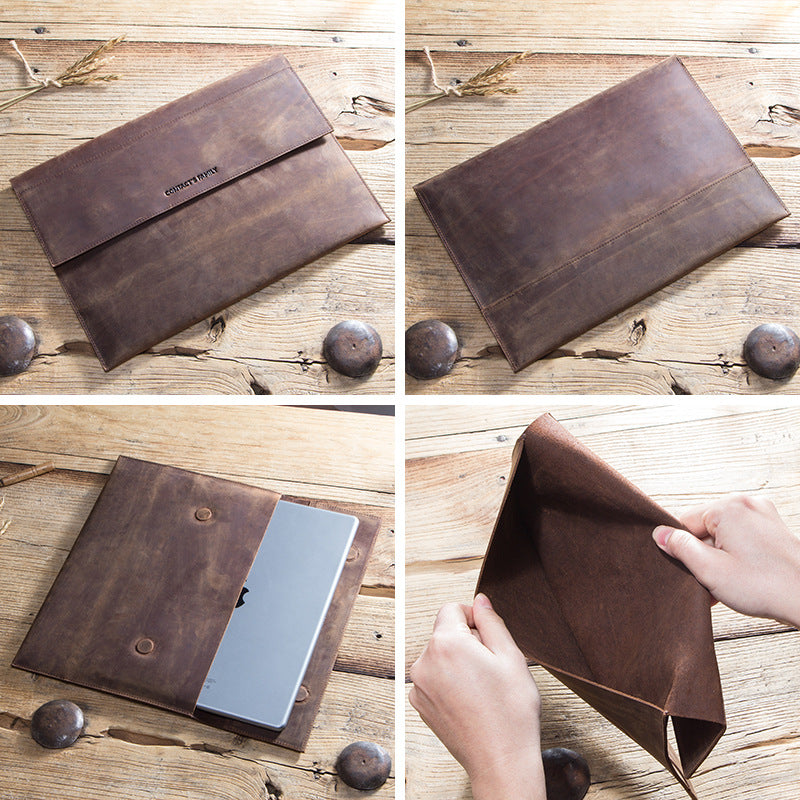 Leather Folio Case with Magnetic Closure for 12.9-inch iPad Pro
