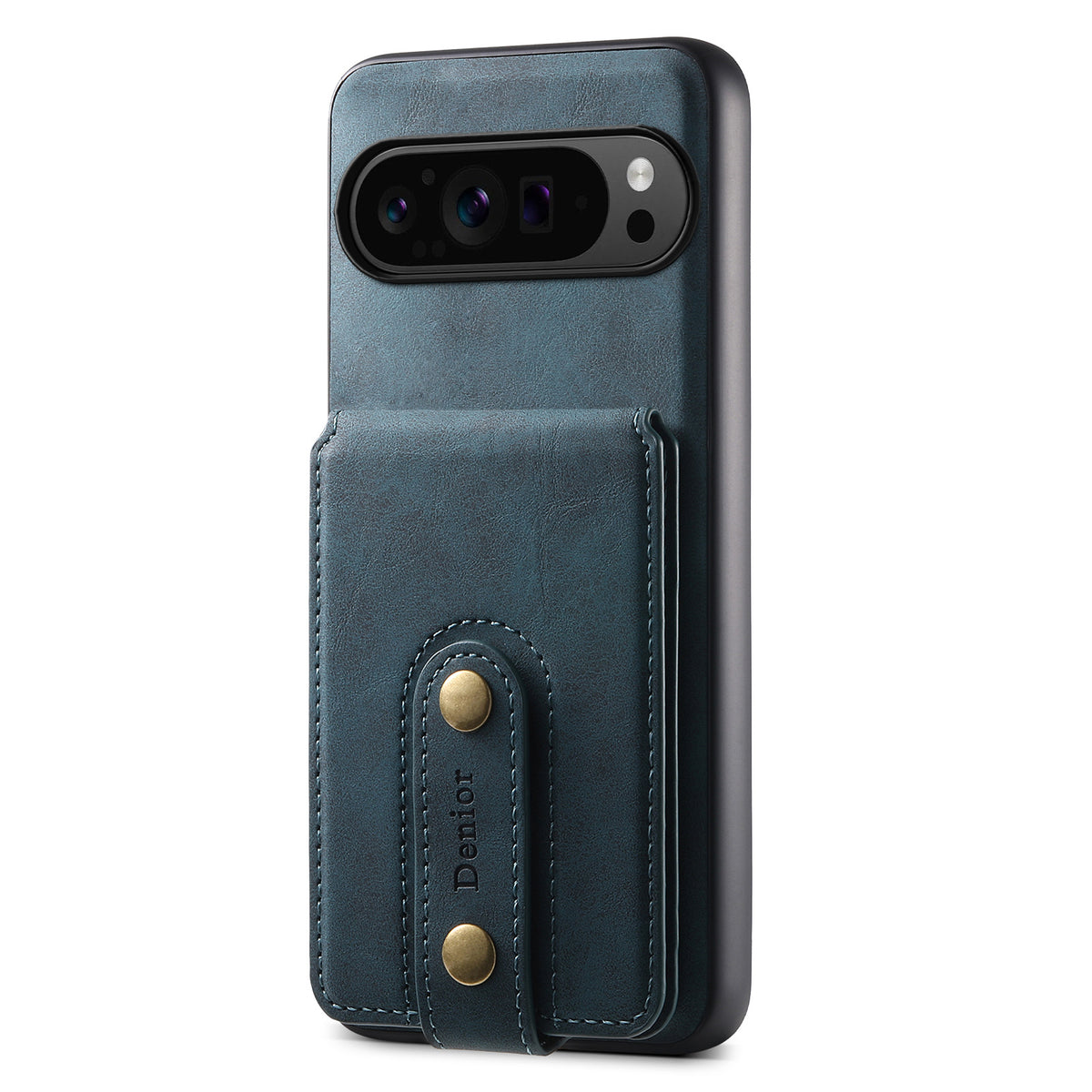 Retro Magnetic Card Holder Stand Case for Google Pixel 6-10 Pro Series