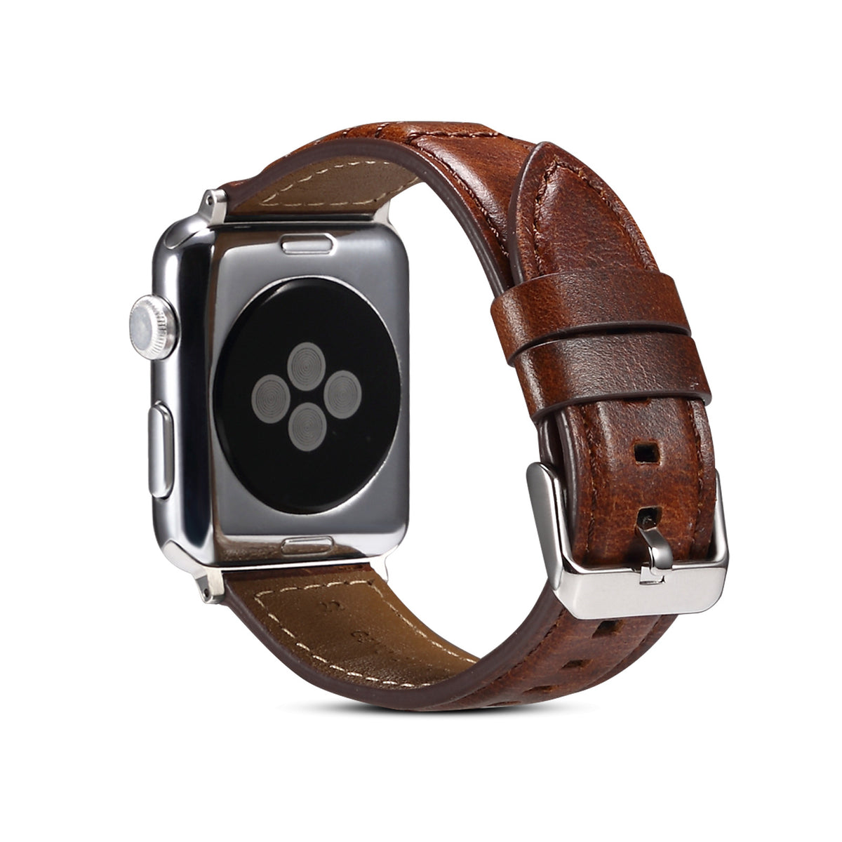 Genuine Cowhide Leather Apple Watch Band H01