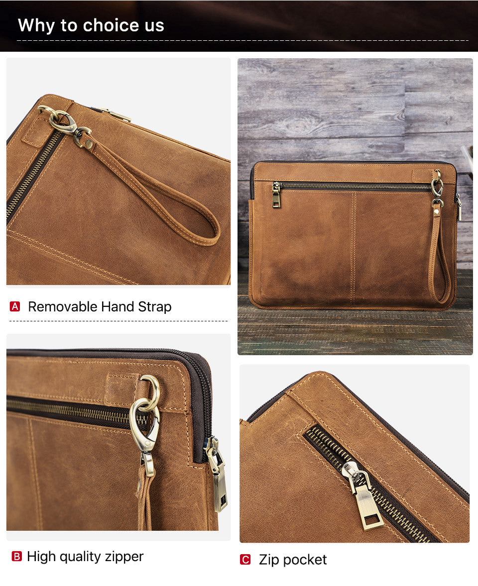 Genuine Leather Sleeve for 13.3-inch MacBook Air & Pro