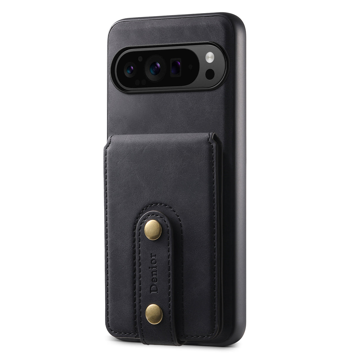 Retro Magnetic Card Holder Stand Case for Google Pixel 6-10 Pro Series