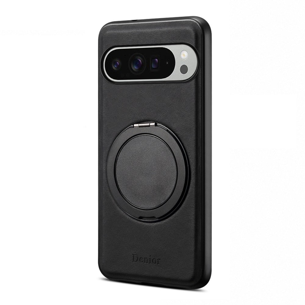 Magnetic Car Mount Case with Rotating Ring Stand for Google Pixel 7–10 Series