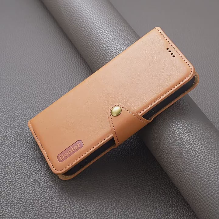 Retro PU Leather Flip Wallet Case for Samsung Galaxy S23/S24/S25/S26 & A Series