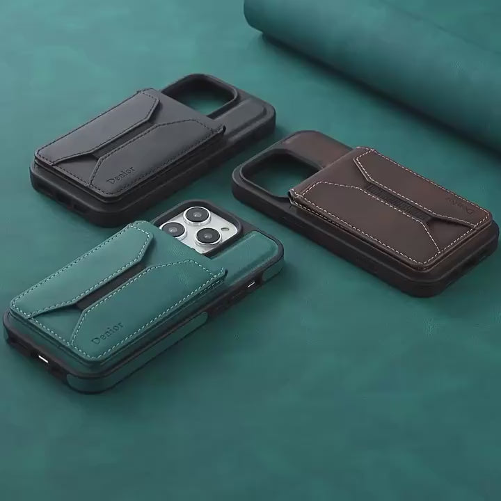 MagSafe-Compatible Card Holder Case for iPhone 12–17 Series