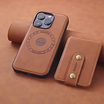 Retro Magnetic Card Holder Stand Case for Google Pixel 6-10 Pro Series
